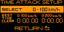Time attack setting
