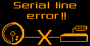 Serial line error