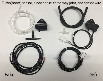 boost sensor comparing