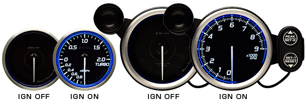 RGN2 ignition ON/OFF blue