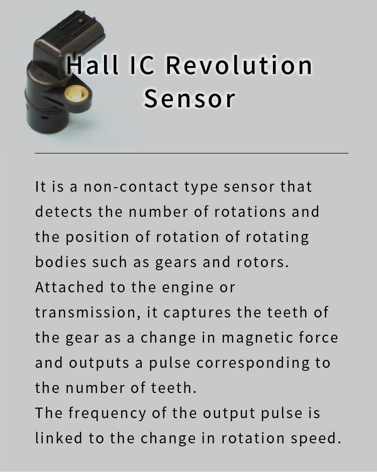 Hall IC Revolution Sensor
