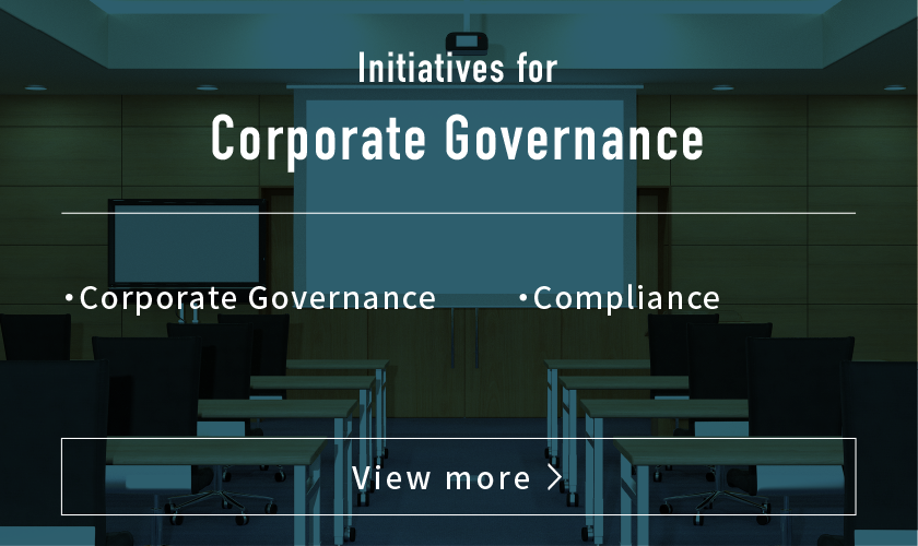 Initiatives for Corporate Governance